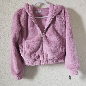 George Soft Pink Fleece Jacket